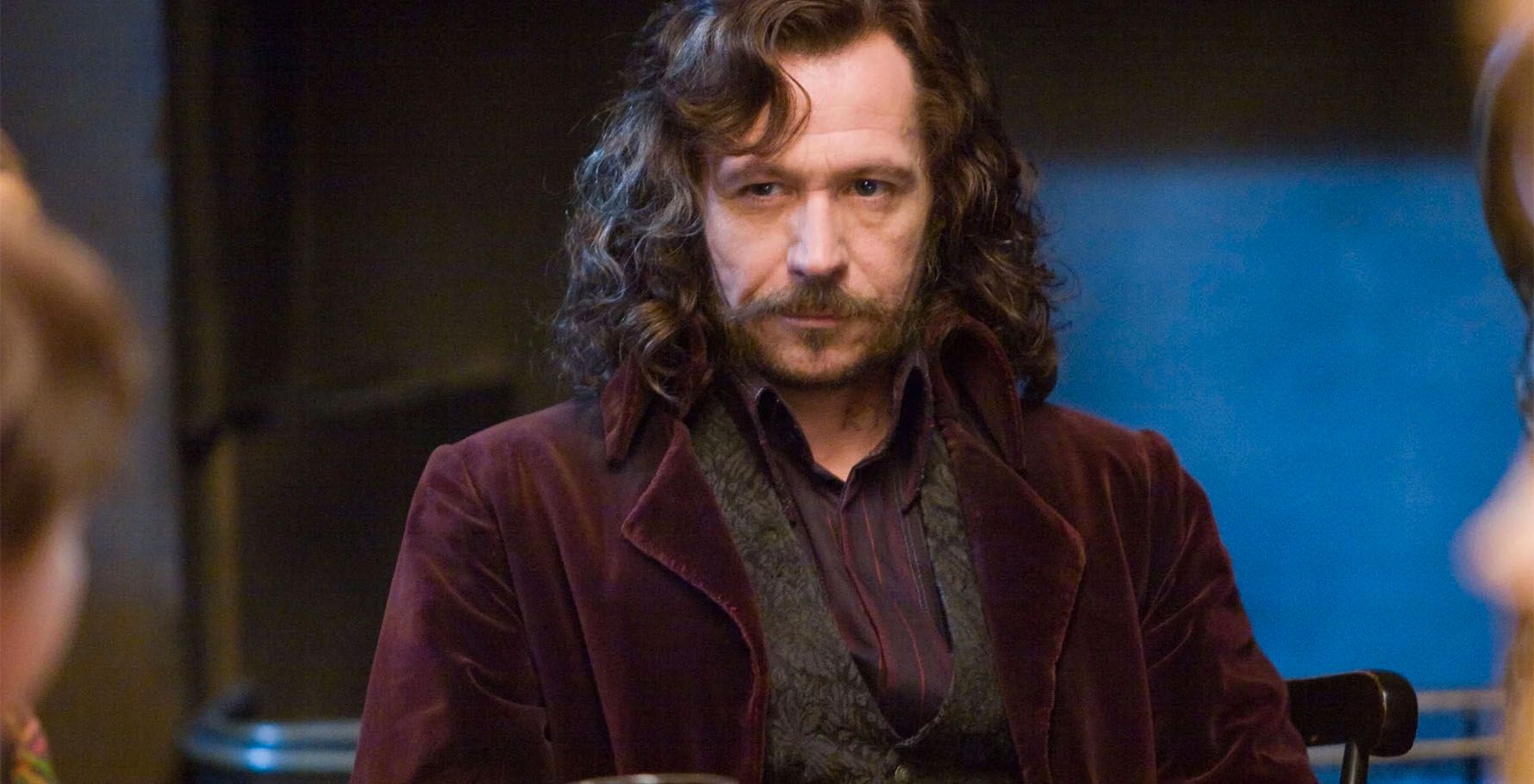 What do Harry, Ron, and Hermione call Sirius when others are present?
