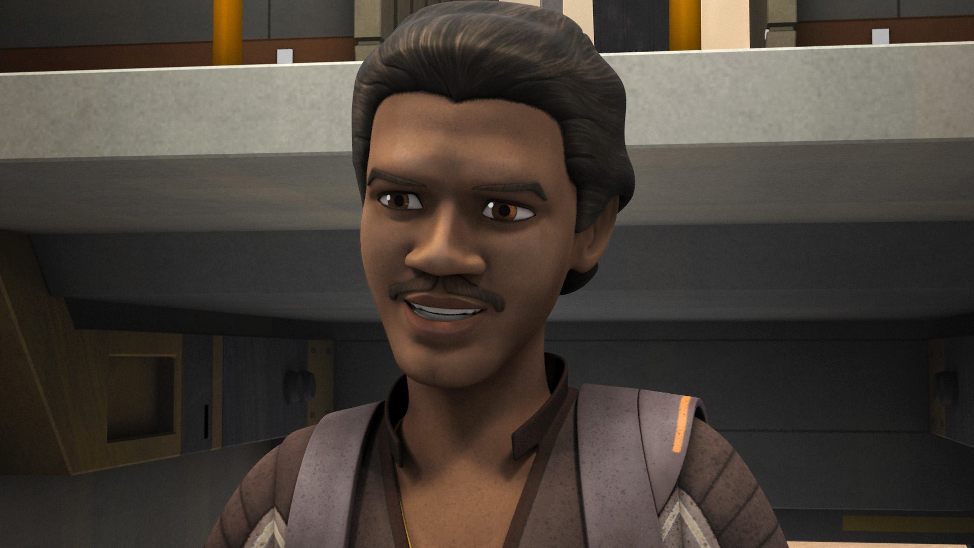 Lando Calrissian wins Chopper from Zeb by beating him in what game?
