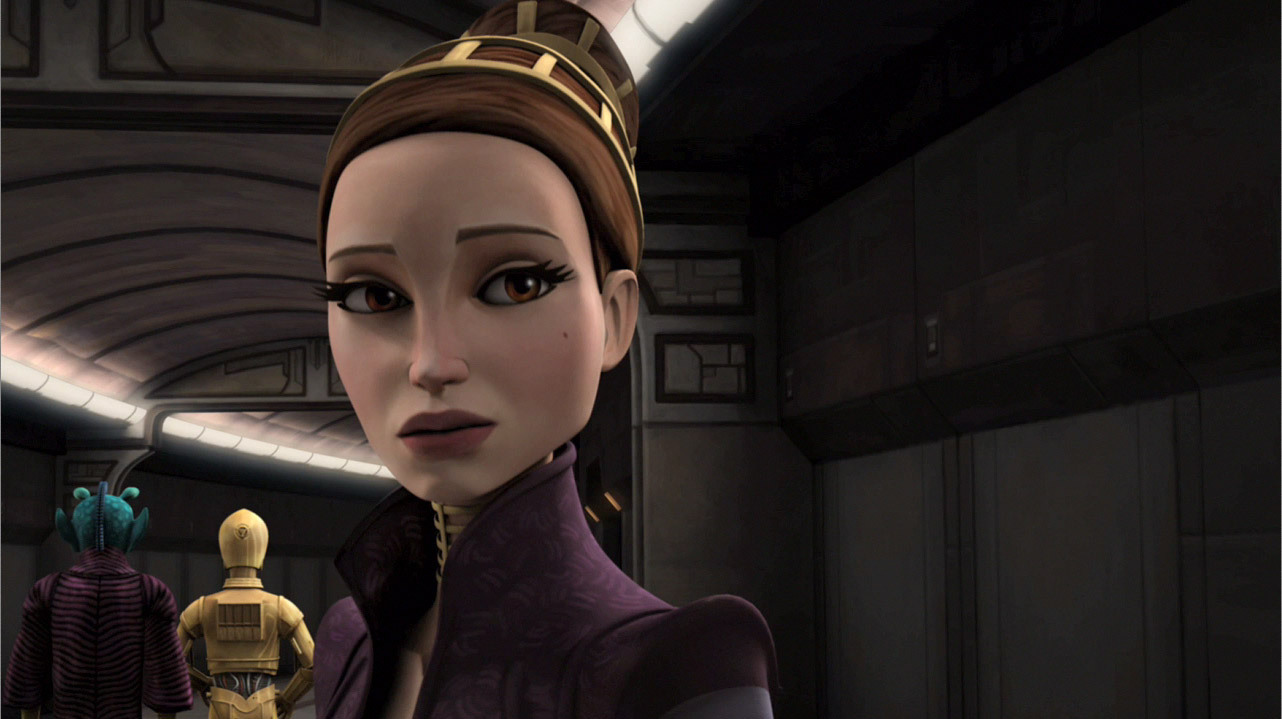 Padmé Amidala is the senator for which planet in the Galactic Senate? 