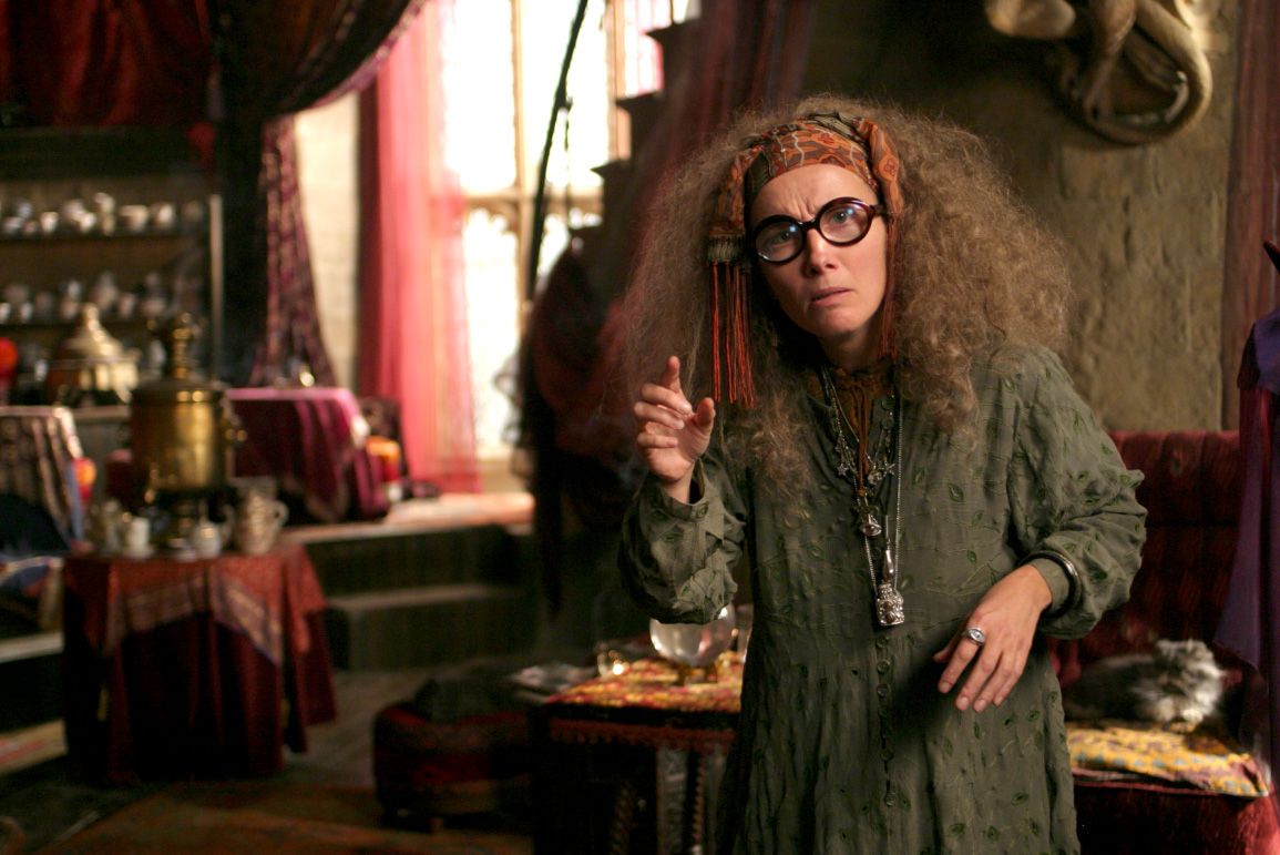 Who becomes the new divination professor after professor Trelawney is fired?