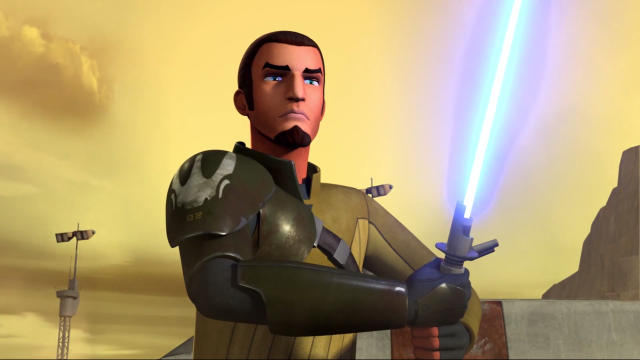 True or false: Kanan Jarrus briefly appears in season 7?