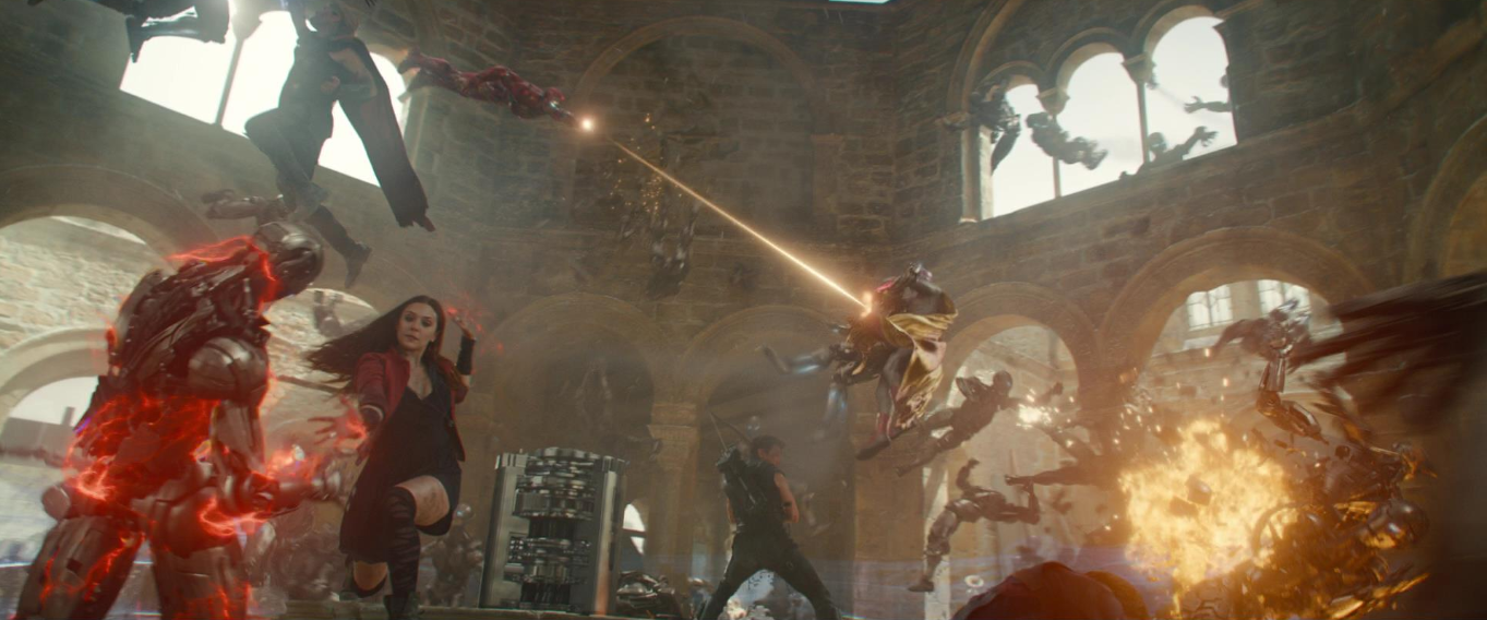 Where does the biggest fight scene in Avengers: Age of Ultron occur?