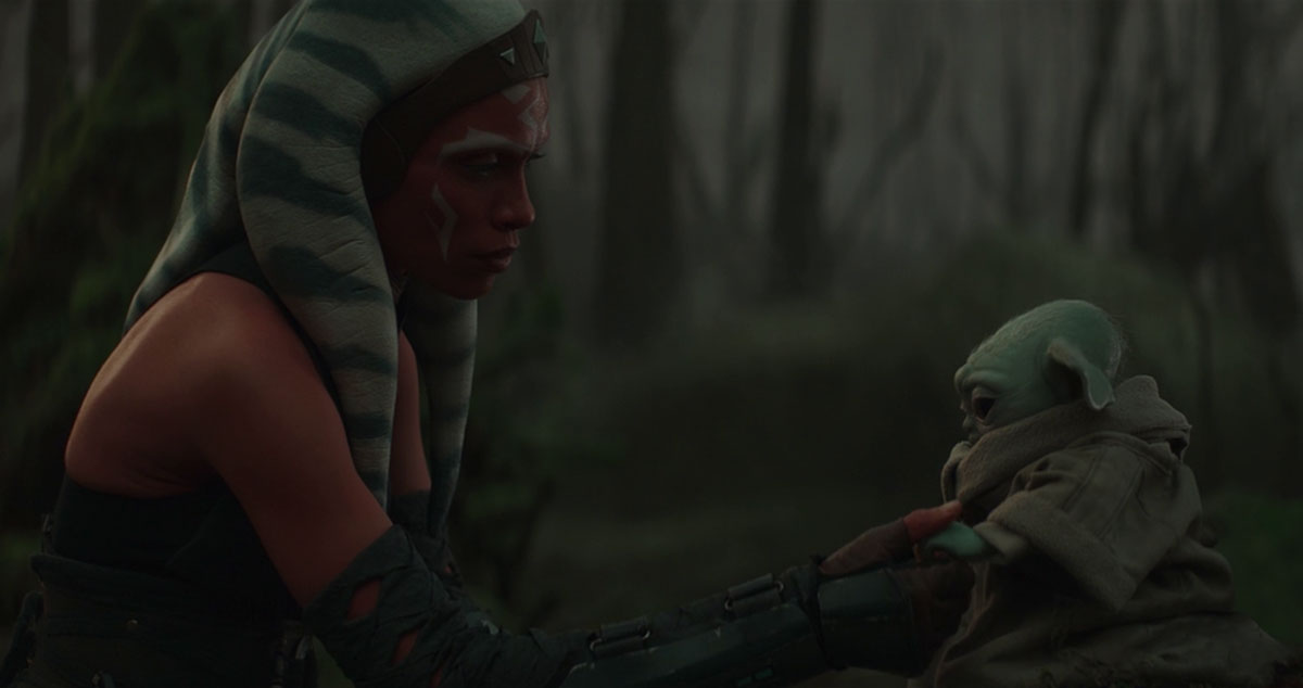 In episode 5, Mando receives a gift from Ahsoka what was it?