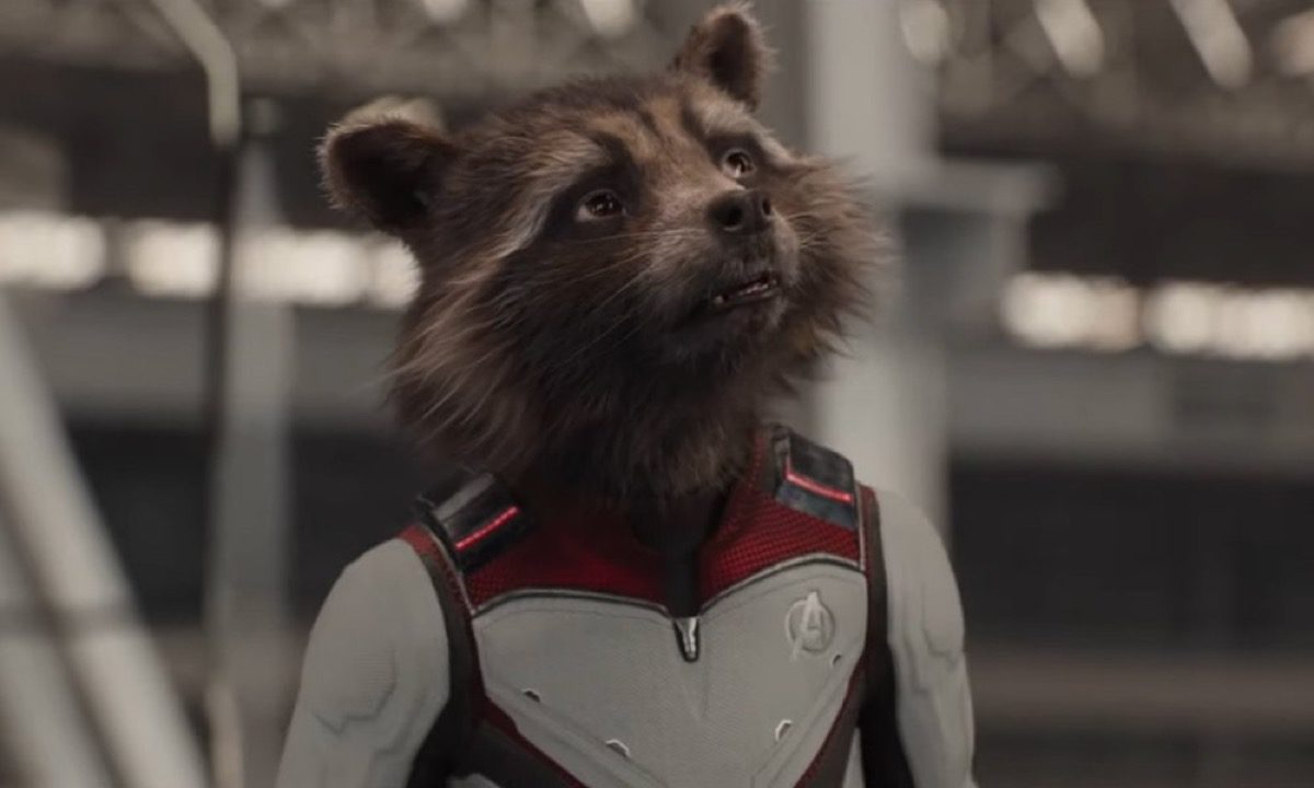 What did Tony say he thought Rocket was before he heard Rocket speak?