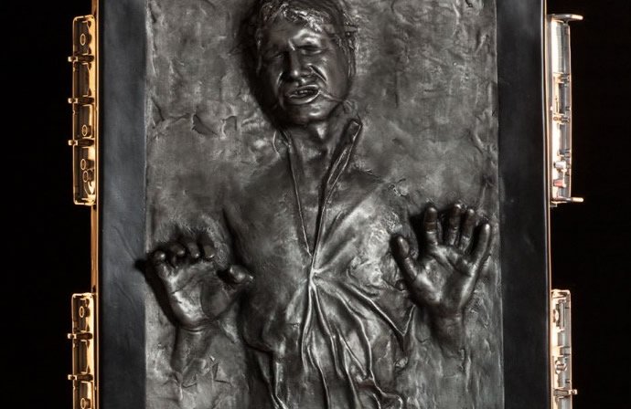What bounty hunter takes Han Solo to Jabba after he is frozen in carbonite?