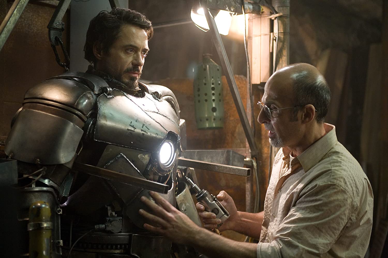 What is the name of the doctor that saves Tony’s life in Iron Man?