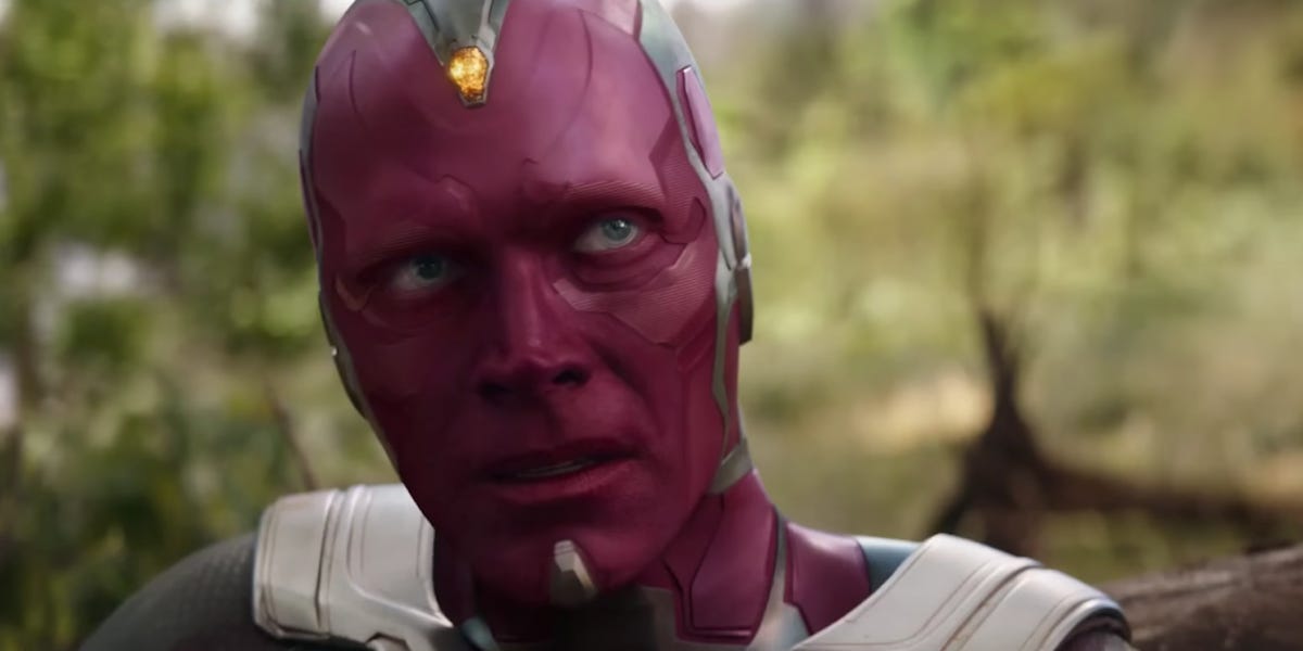 Which infinity stone was on Vision’s head?