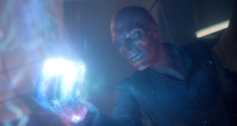 Where did the Red Skull first discover the Tesseract in Captain America The First Avenger? 