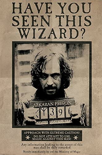 How does Harry first learn about Sirius Black’s escape?