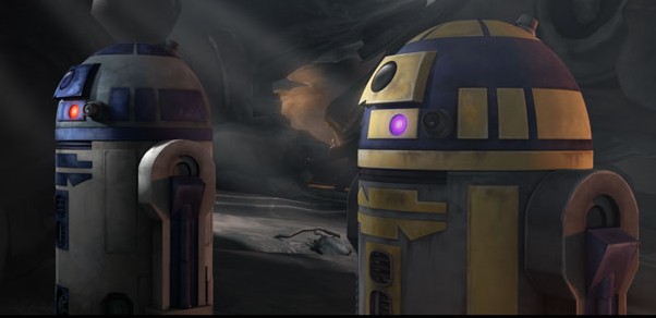Who is the droid on the right?